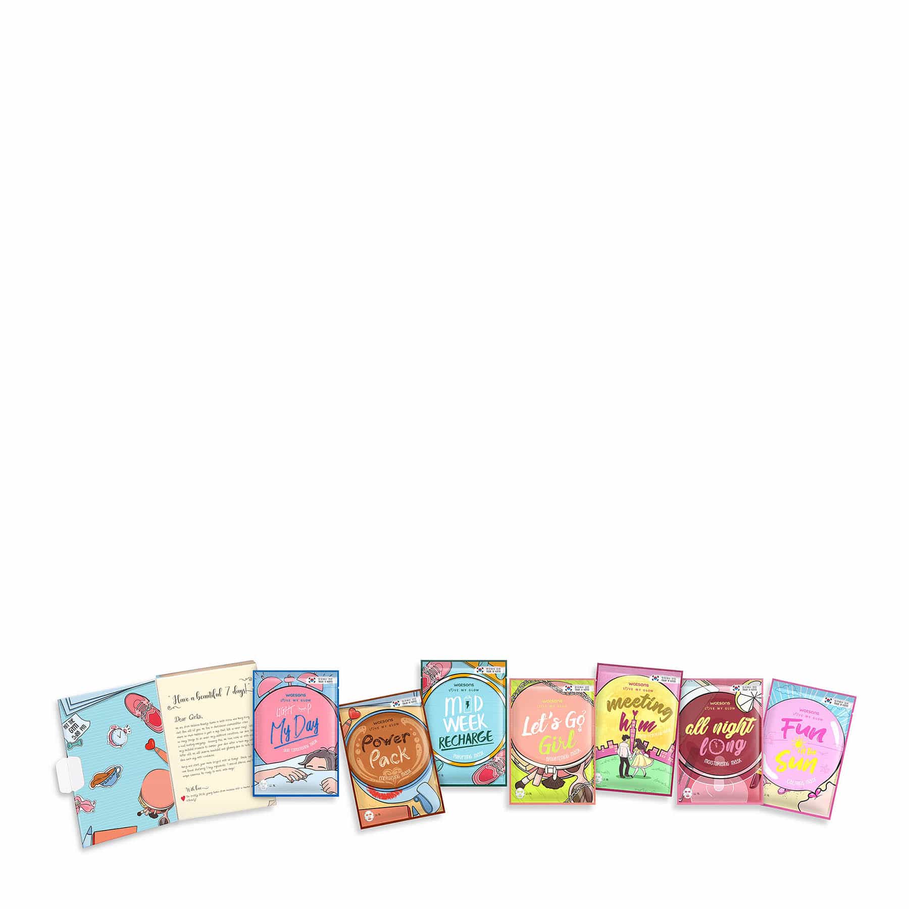 Watsons Love My Glow 7 Days Sheet Mask - Image 5