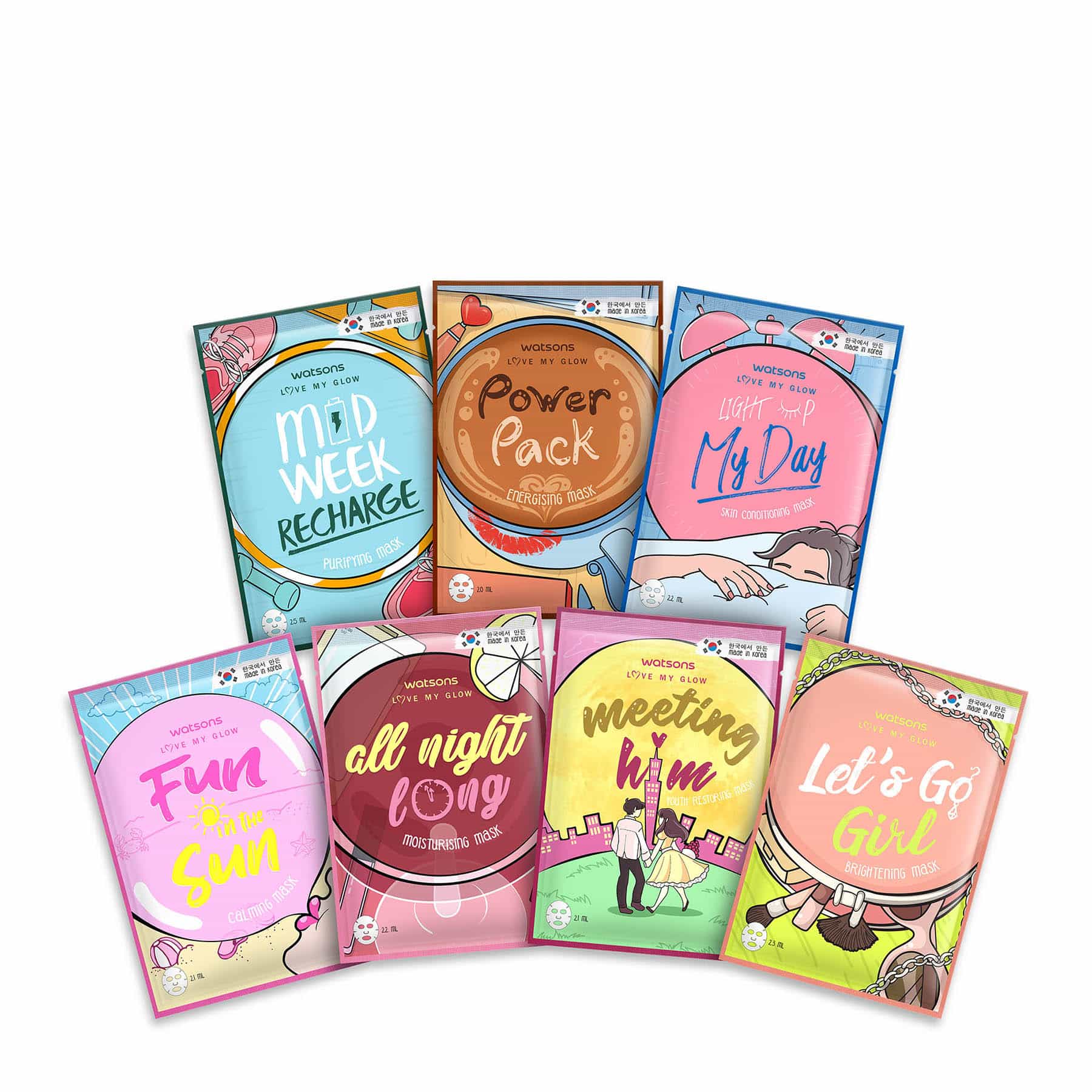 Watsons Love My Glow 7 Days Sheet Mask - Image 7