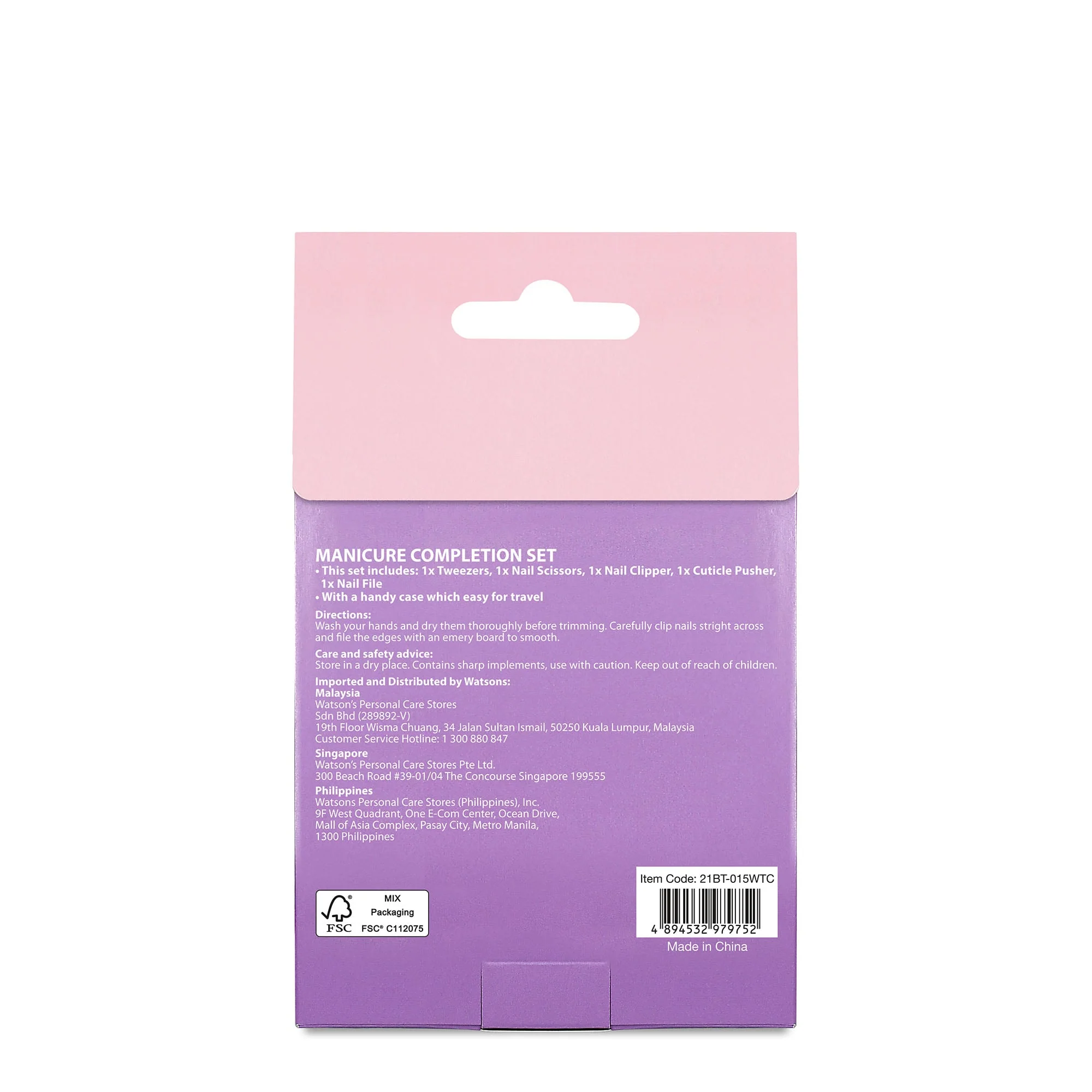 Watsons Manicure Completion Set - Image 2