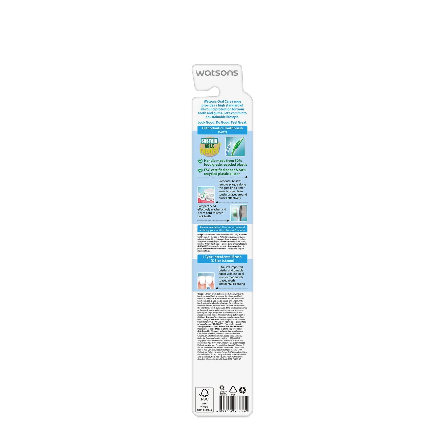 Watsons Orthodontics Toothbrush Kit - Image 2