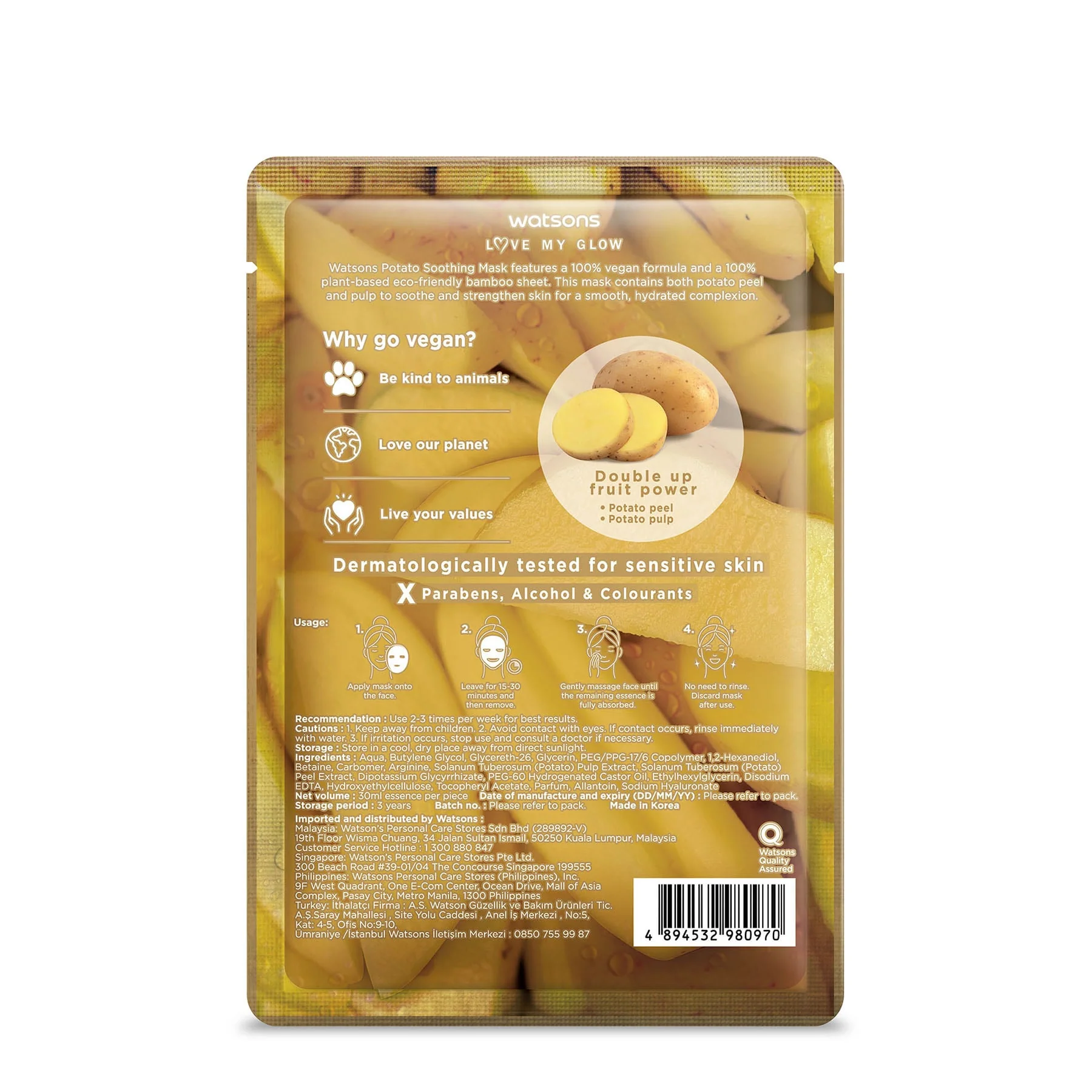 Watsons Potato Soothing Mask - Image 2