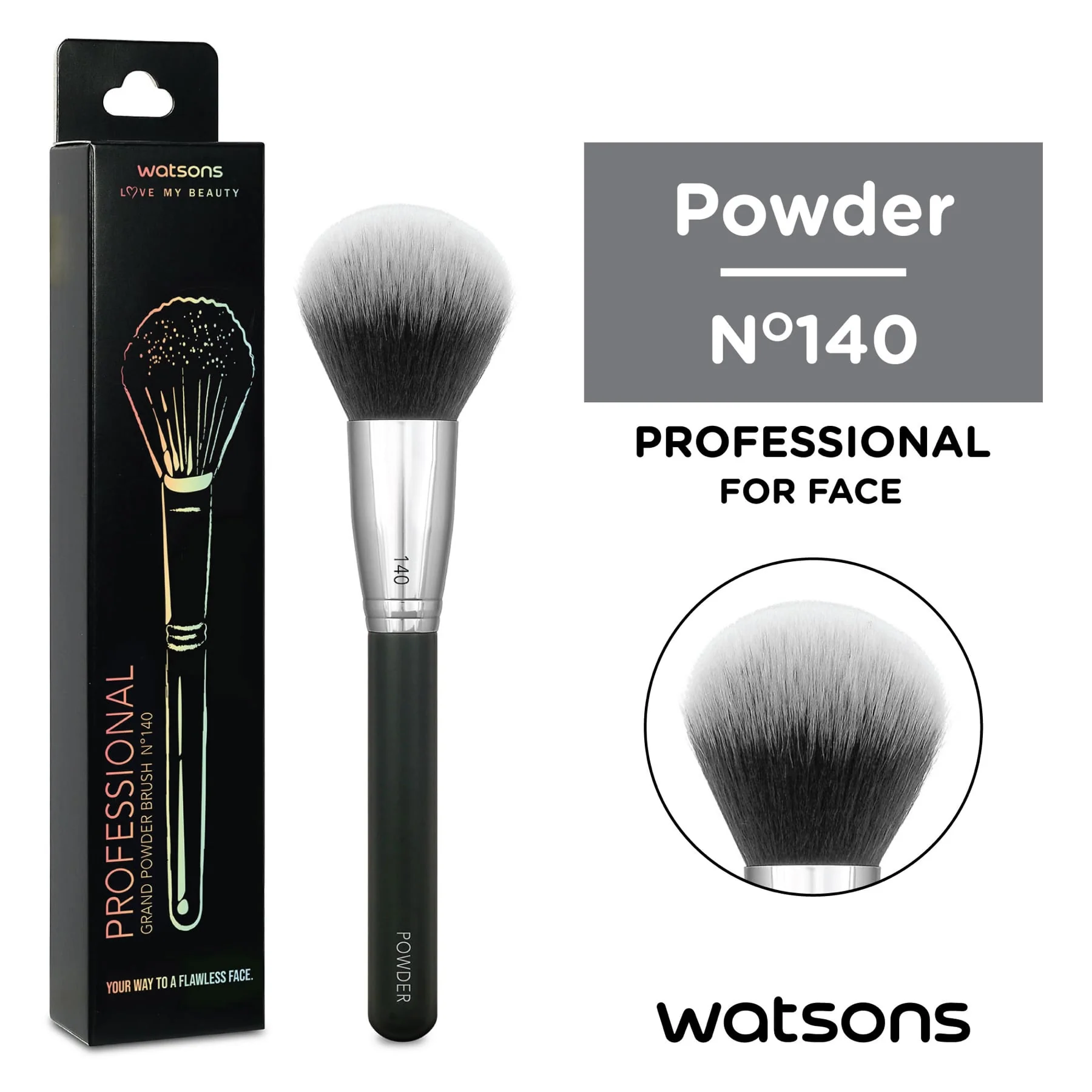 Watsons Professional N°140 Grand Powder Brush - Image 3