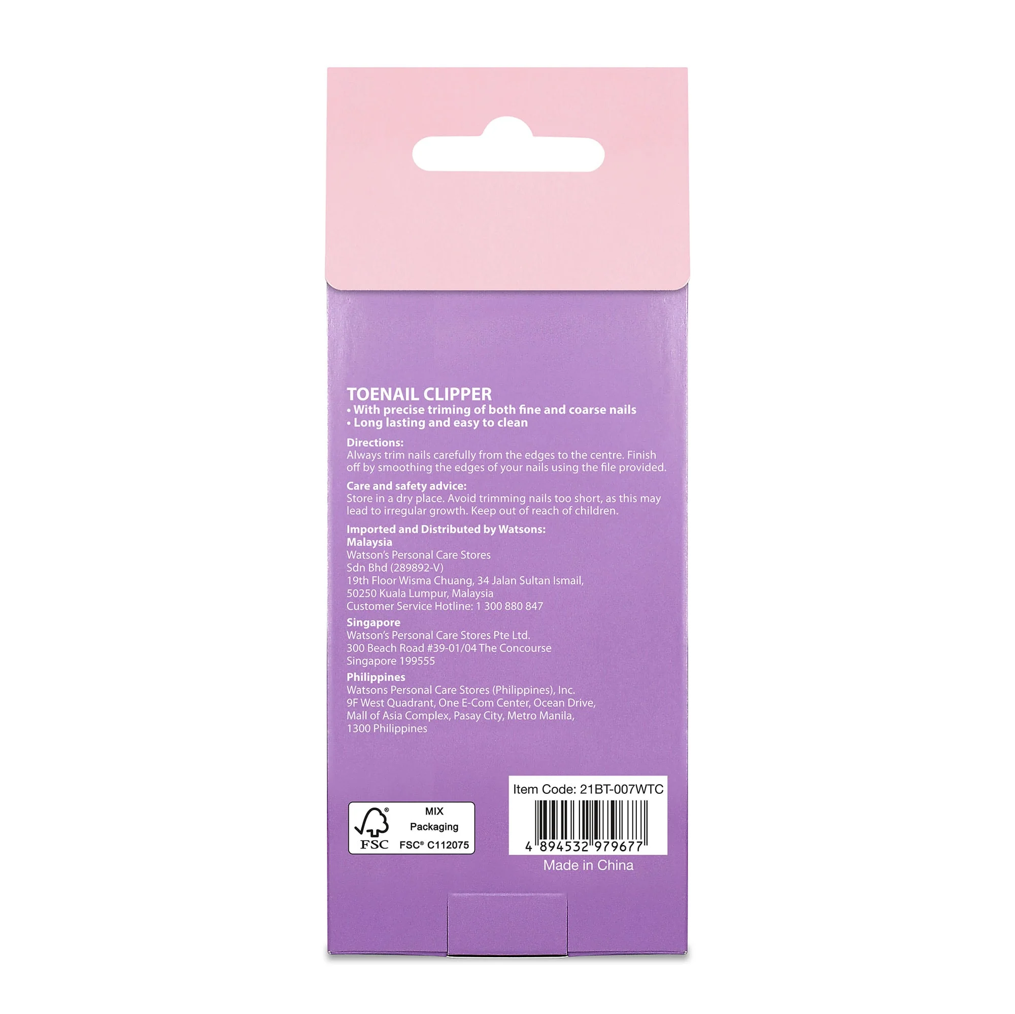 Watsons Toenail Clipper - Image 2