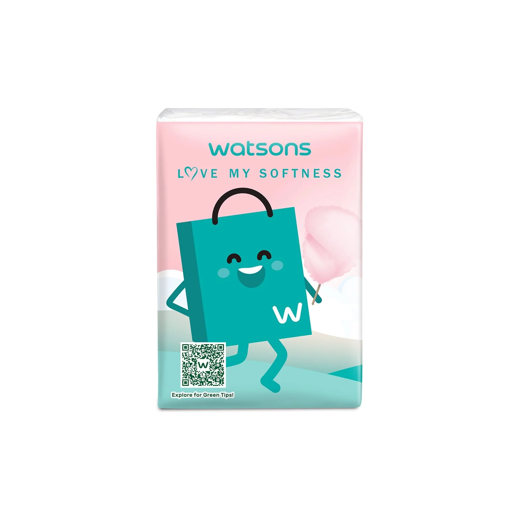 Watsons Watsbag Velvet Mini Hankies 3ply x 10sheets - Image 3
