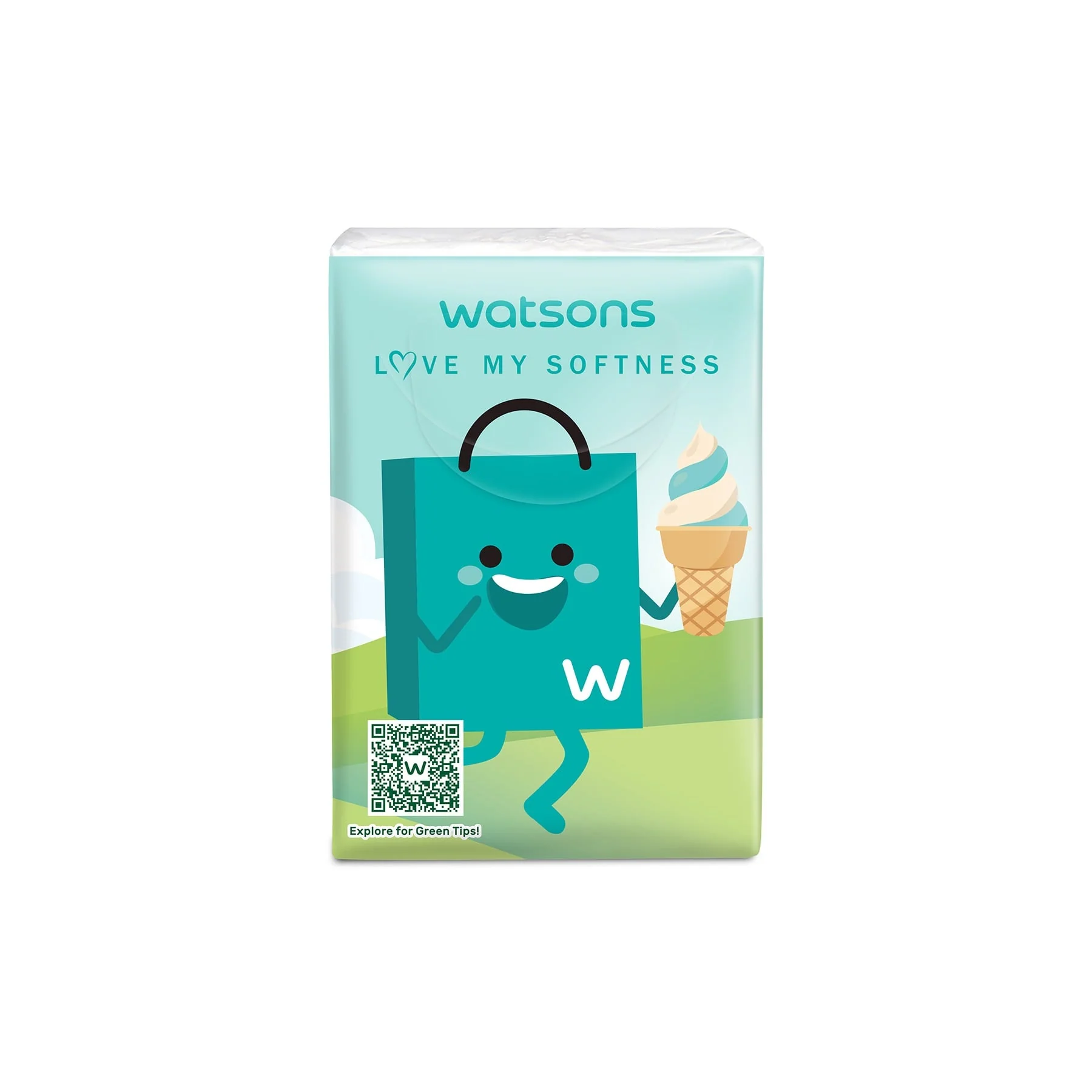 Watsons Watsbag Velvet Mini Hankies 3ply x 10sheets - Image 4