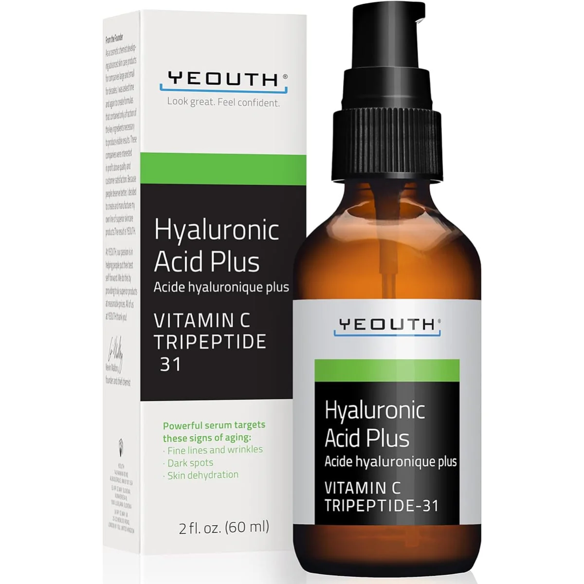 Yeouth Hyaluronic Acid Plus Serum with Vitamin C - Image 3